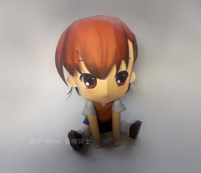 [古早作品]御坂美琴 & 白井黑子座敷娘纸模