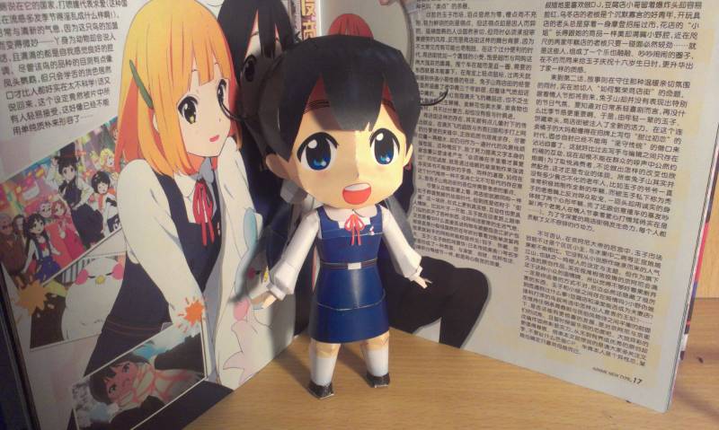 [古早作品]北白川玉子纸模